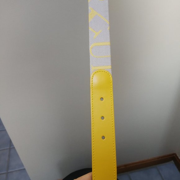 ?NEW Furla Leather/Fabric Belt